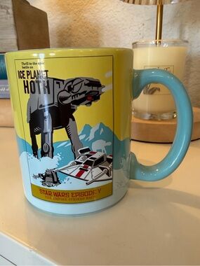 Disney Parks Star Wars Ice Planet Hoth Cup Mug Episode V‎ Empire Strikes Back